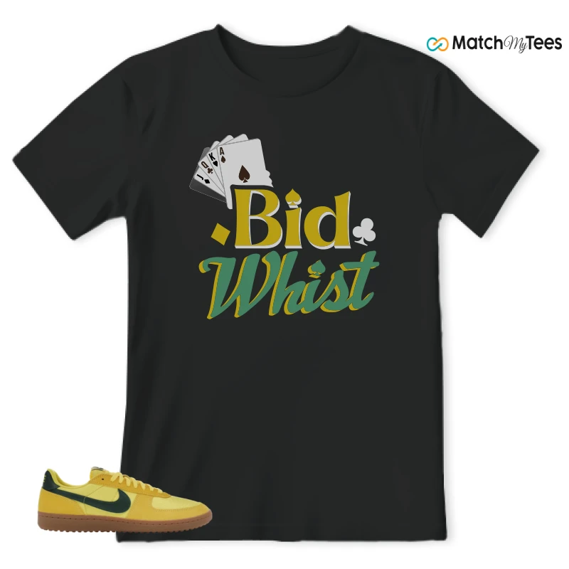 NIKE FIELD GENERAL 82 CHROME YELLOW FIR SNEAKER Matching Tees t-shirt