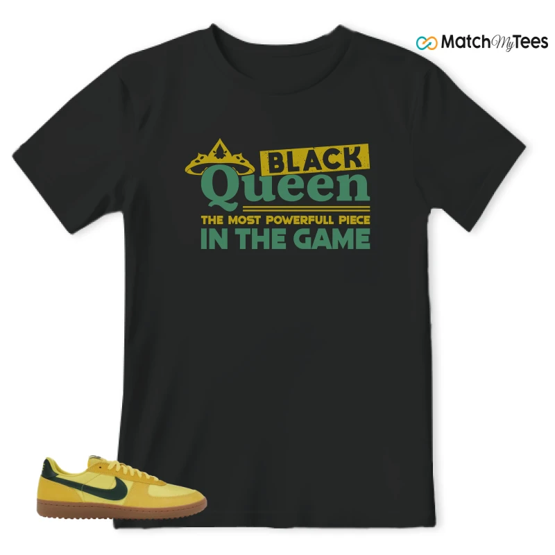 NIKE FIELD GENERAL 82 CHROME YELLOW FIR SNEAKER Matching Tees t-shirt