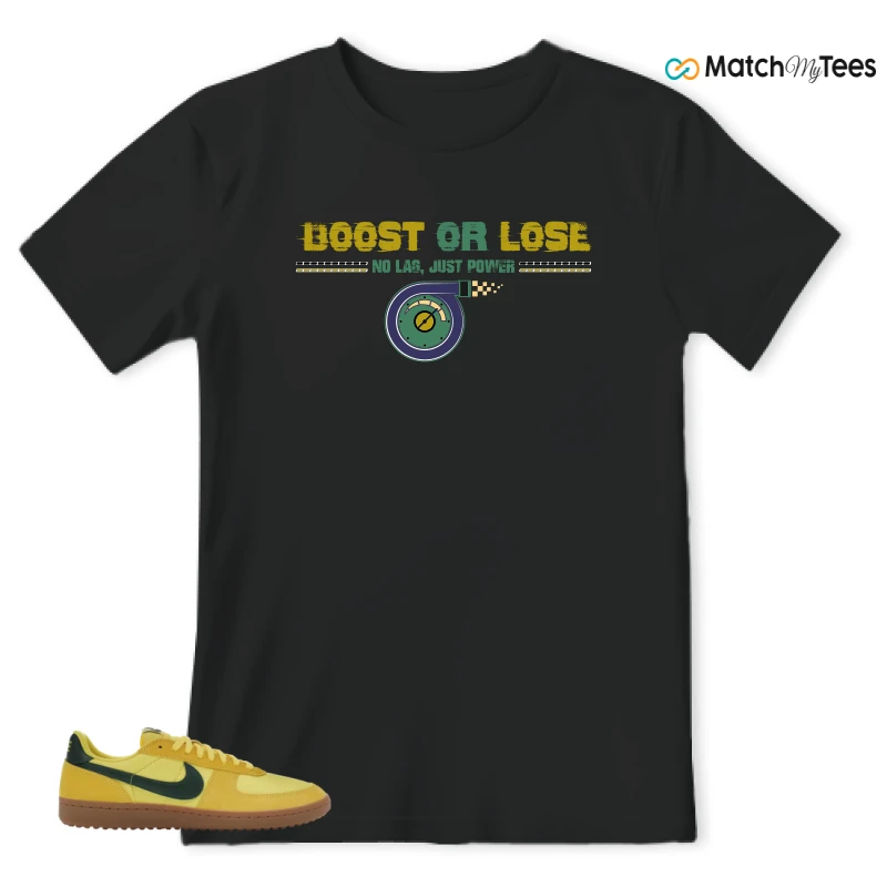 NIKE FIELD GENERAL 82 CHROME YELLOW FIR SNEAKER Matching Tees t-shirt