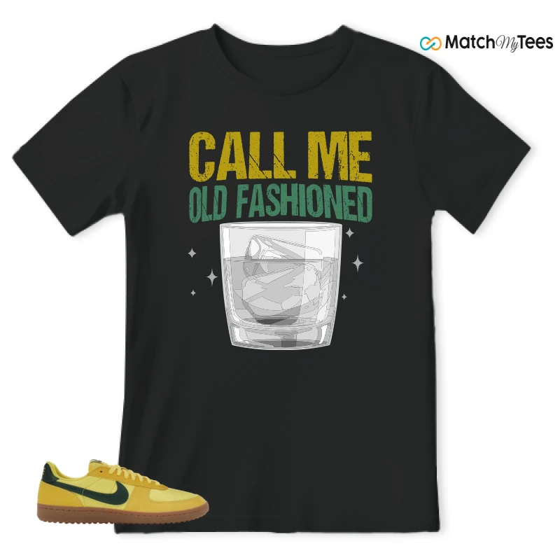 NIKE FIELD GENERAL 82 CHROME YELLOW FIR SNEAKER Matching Tees t-shirt