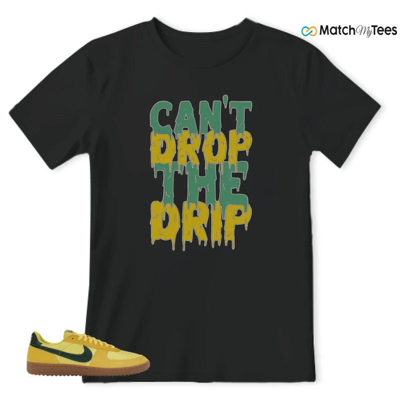 NIKE FIELD GENERAL 82 CHROME YELLOW FIR SNEAKER Matching Tees t-shirt