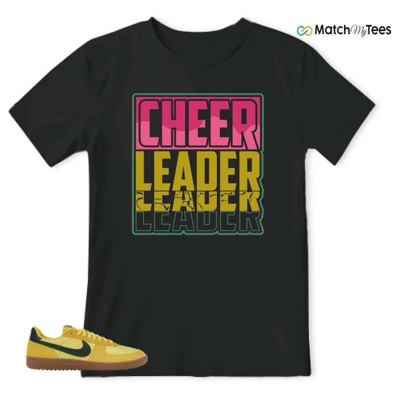 NIKE FIELD GENERAL 82 CHROME YELLOW FIR SNEAKER Matching Tees t-shirt