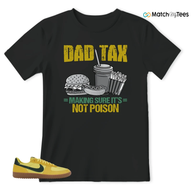 NIKE FIELD GENERAL 82 CHROME YELLOW FIR SNEAKER Matching Tees t-shirt