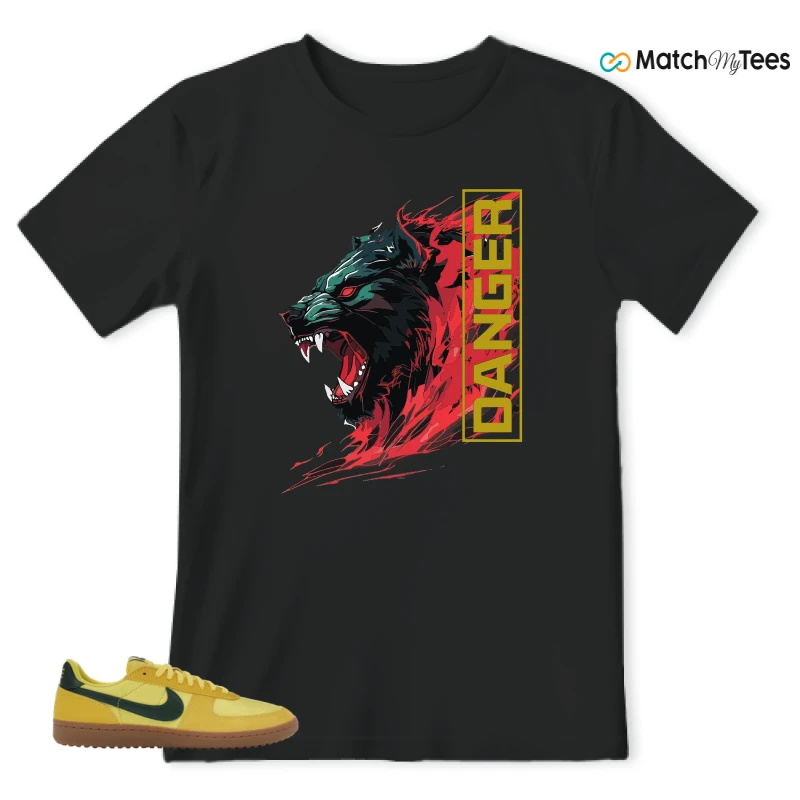 NIKE FIELD GENERAL 82 CHROME YELLOW FIR SNEAKER Matching Tees t-shirt