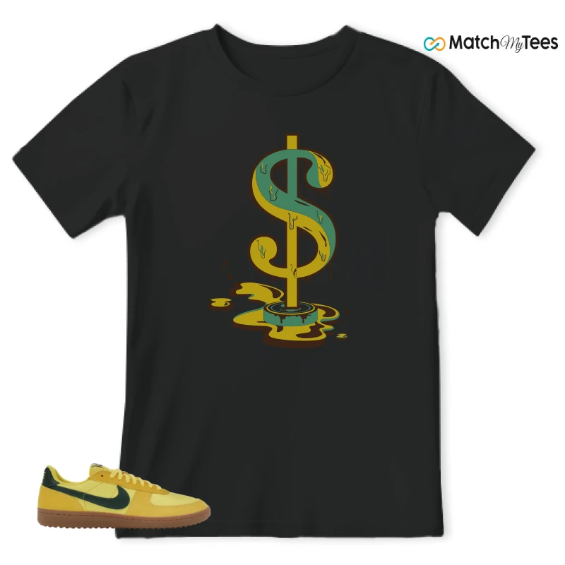 NIKE FIELD GENERAL 82 CHROME YELLOW FIR SNEAKER Matching Tees t-shirt