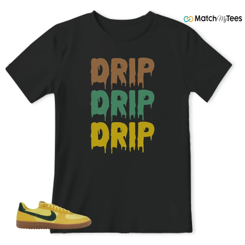 NIKE FIELD GENERAL 82 CHROME YELLOW FIR SNEAKER Matching Tees t-shirt
