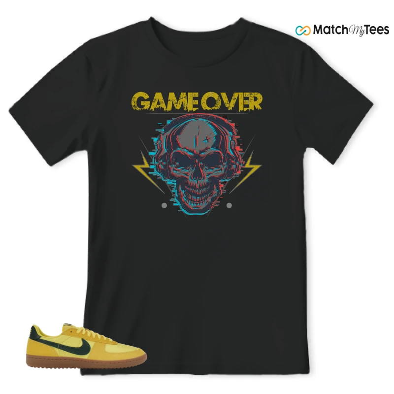 NIKE FIELD GENERAL 82 CHROME YELLOW FIR SNEAKER Matching Tees t-shirt