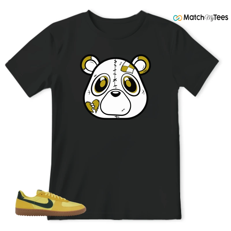 NIKE FIELD GENERAL 82 CHROME YELLOW FIR SNEAKER Matching Tees t-shirt