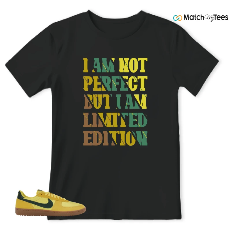 NIKE FIELD GENERAL 82 CHROME YELLOW FIR SNEAKER Matching Tees t-shirt