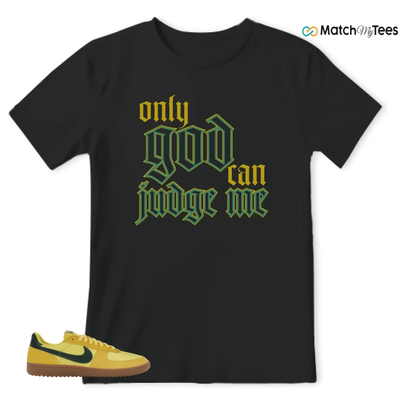 NIKE FIELD GENERAL 82 CHROME YELLOW FIR SNEAKER Matching Tees t-shirt