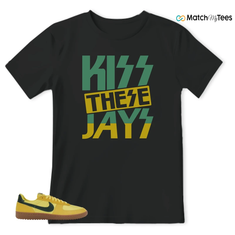 NIKE FIELD GENERAL 82 CHROME YELLOW FIR SNEAKER Matching Tees t-shirt