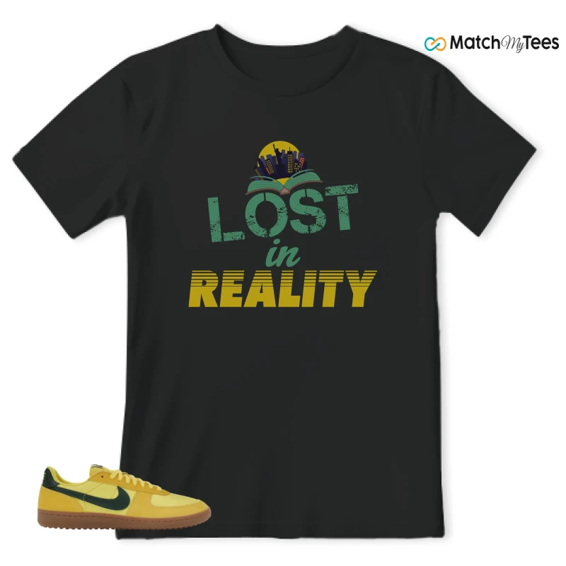 NIKE FIELD GENERAL 82 CHROME YELLOW FIR SNEAKER Matching Tees t-shirt