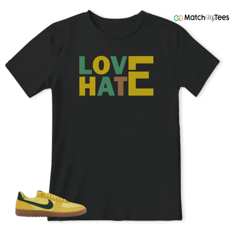 NIKE FIELD GENERAL 82 CHROME YELLOW FIR SNEAKER Matching Tees t-shirt