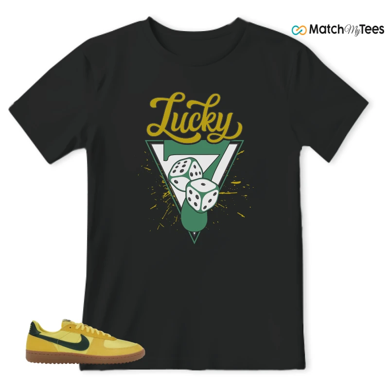 NIKE FIELD GENERAL 82 CHROME YELLOW FIR SNEAKER Matching Tees t-shirt