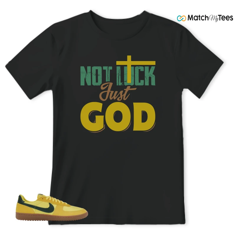 NIKE FIELD GENERAL 82 CHROME YELLOW FIR SNEAKER Matching Tees t-shirt