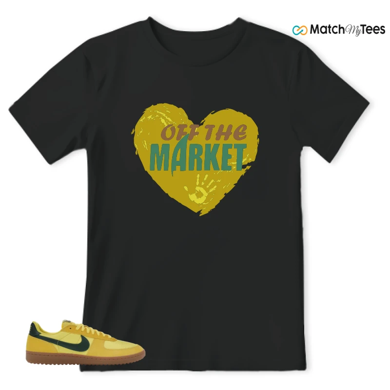 NIKE FIELD GENERAL 82 CHROME YELLOW FIR SNEAKER Matching Tees t-shirt