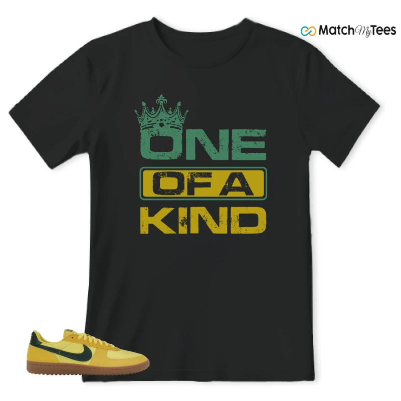 NIKE FIELD GENERAL 82 CHROME YELLOW FIR SNEAKER Matching Tees t-shirt