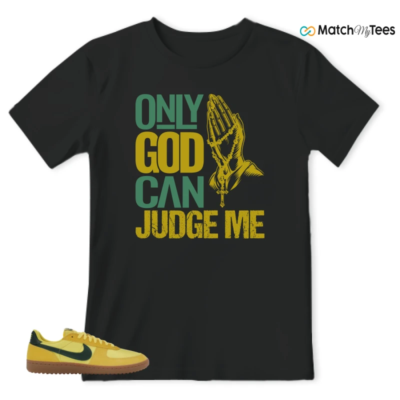 NIKE FIELD GENERAL 82 CHROME YELLOW FIR SNEAKER Matching Tees t-shirt
