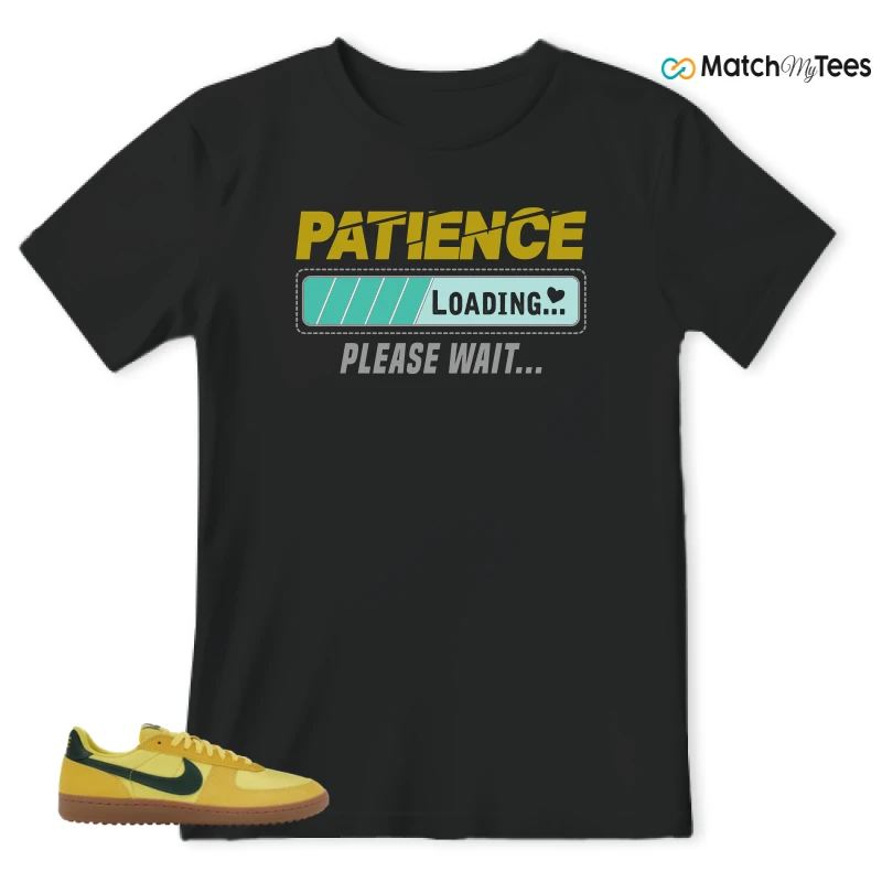 NIKE FIELD GENERAL 82 CHROME YELLOW FIR SNEAKER Matching Tees t-shirt
