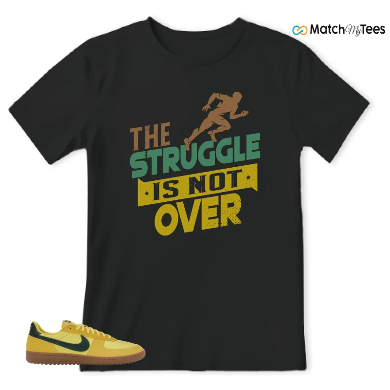 NIKE FIELD GENERAL 82 CHROME YELLOW FIR SNEAKER Matching Tees t-shirt