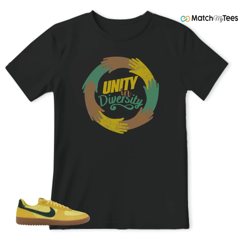 NIKE FIELD GENERAL 82 CHROME YELLOW FIR SNEAKER Matching Tees t-shirt