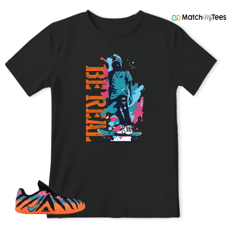 NIKE JA 3 AT DAWN (GS) SNEAKER Matching Tees t-shirt