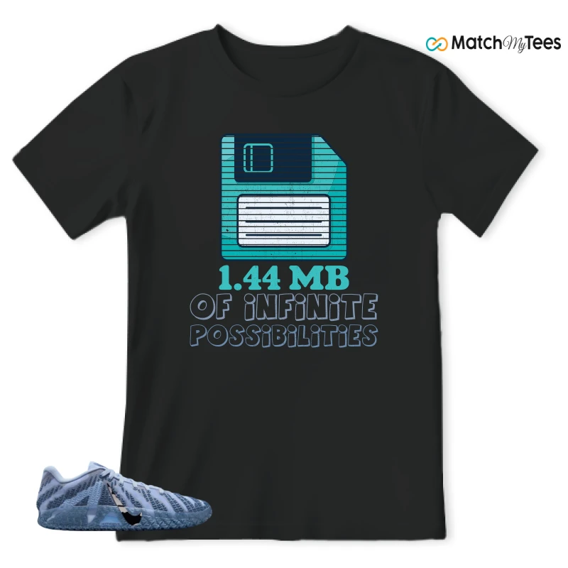 NIKE JA 3 COBALT BLISS SNEAKER Matching Tees t-shirt