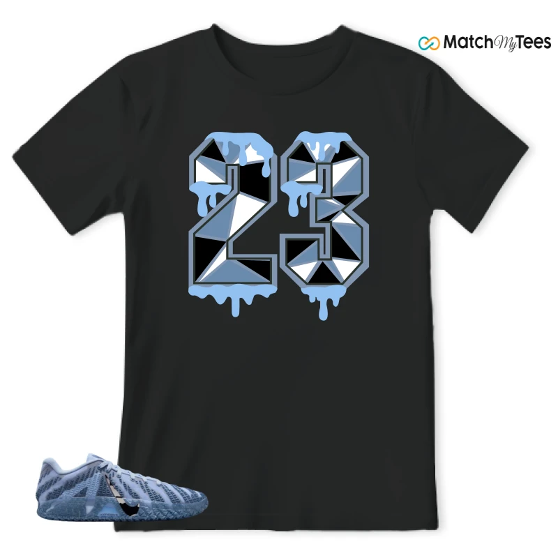 NIKE JA 3 COBALT BLISS SNEAKER Matching Tees t-shirt