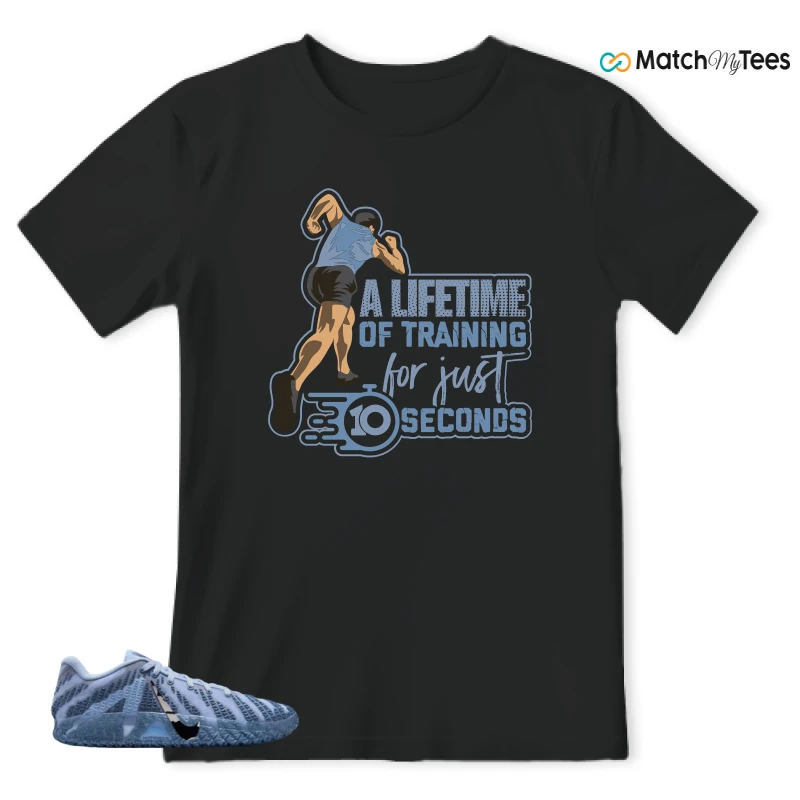 NIKE JA 3 COBALT BLISS SNEAKER Matching Tees t-shirt