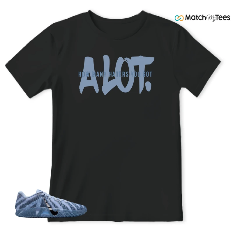 NIKE JA 3 COBALT BLISS SNEAKER Matching Tees t-shirt
