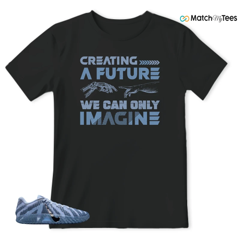 NIKE JA 3 COBALT BLISS SNEAKER Matching Tees t-shirt