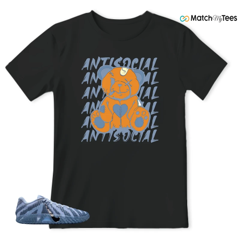 NIKE JA 3 COBALT BLISS SNEAKER Matching Tees t-shirt