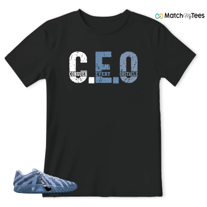 NIKE JA 3 COBALT BLISS SNEAKER Matching Tees t-shirt