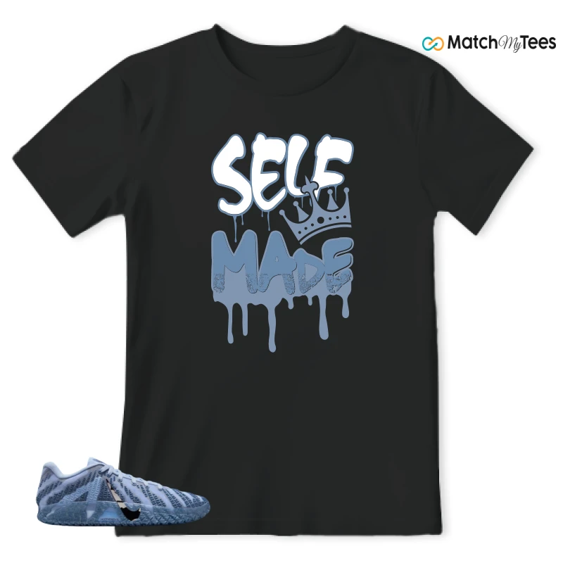 NIKE JA 3 COBALT BLISS SNEAKER Matching Tees t-shirt