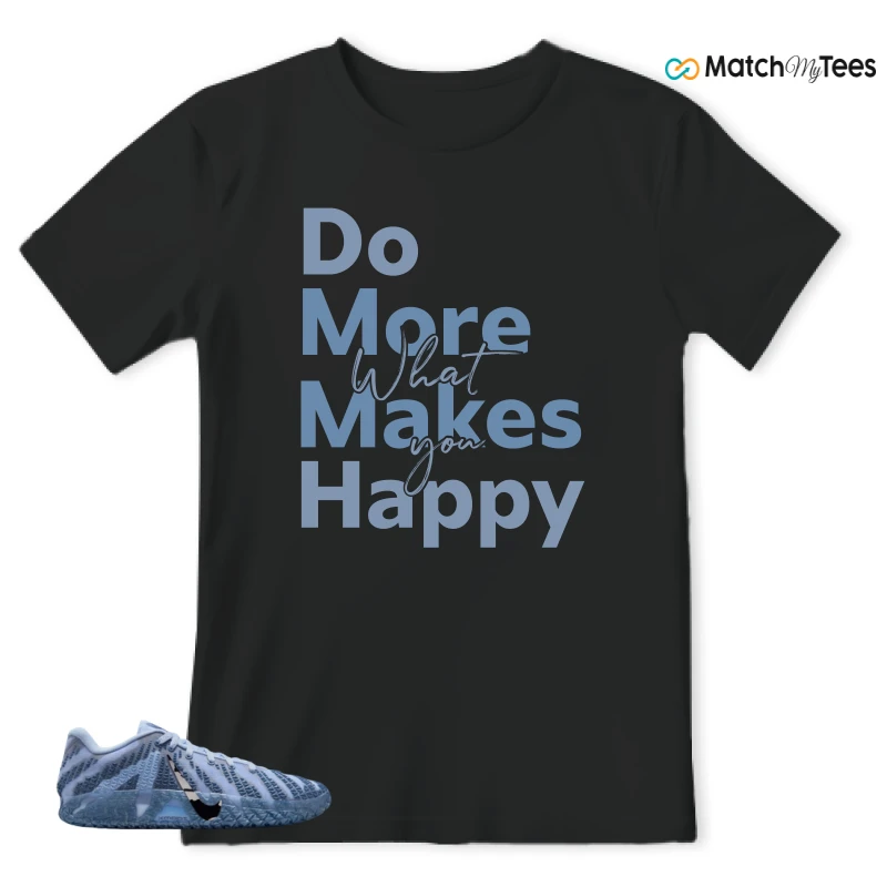NIKE JA 3 COBALT BLISS SNEAKER Matching Tees t-shirt