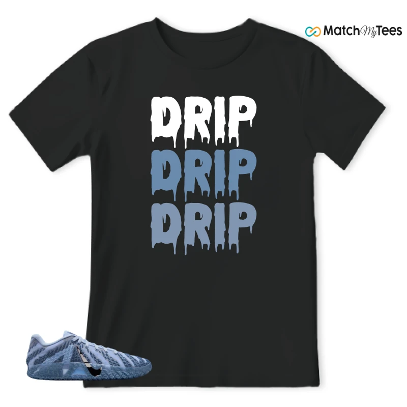 NIKE JA 3 COBALT BLISS SNEAKER Matching Tees t-shirt
