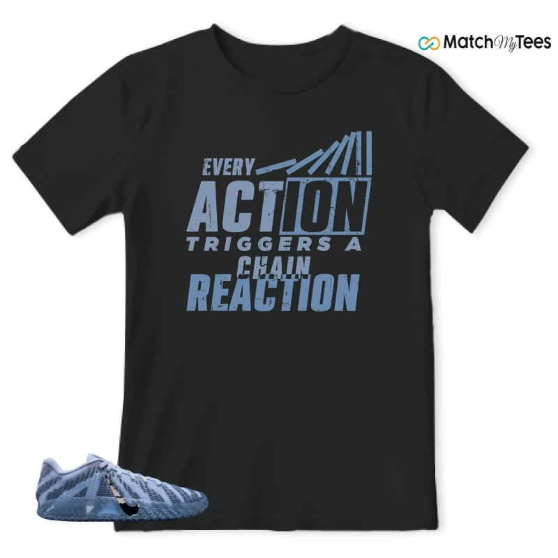NIKE JA 3 COBALT BLISS SNEAKER Matching Tees t-shirt