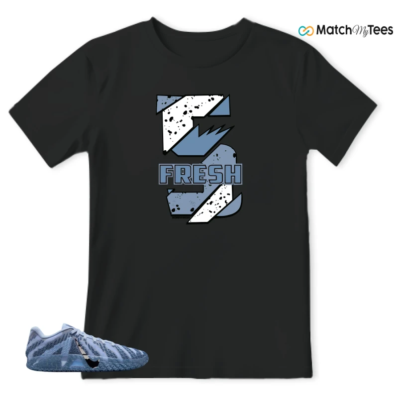 NIKE JA 3 COBALT BLISS SNEAKER Matching Tees t-shirt