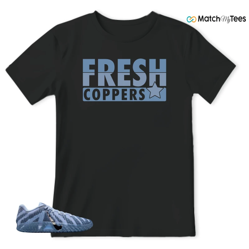 NIKE JA 3 COBALT BLISS SNEAKER Matching Tees t-shirt
