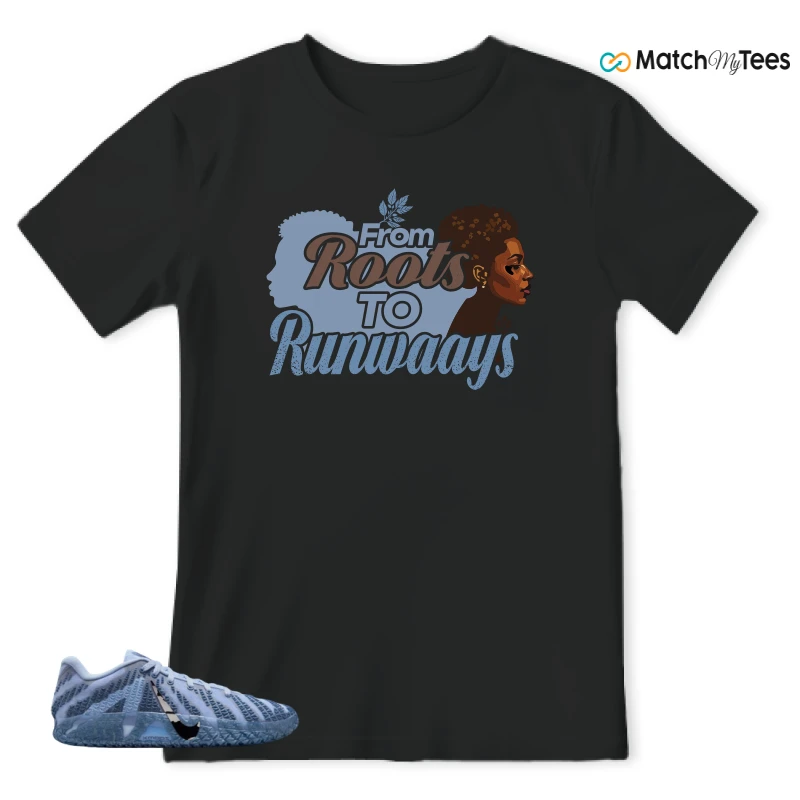 NIKE JA 3 COBALT BLISS SNEAKER Matching Tees t-shirt