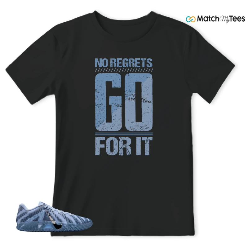 NIKE JA 3 COBALT BLISS SNEAKER Matching Tees t-shirt