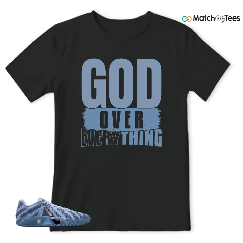 NIKE JA 3 COBALT BLISS SNEAKER Matching Tees t-shirt
