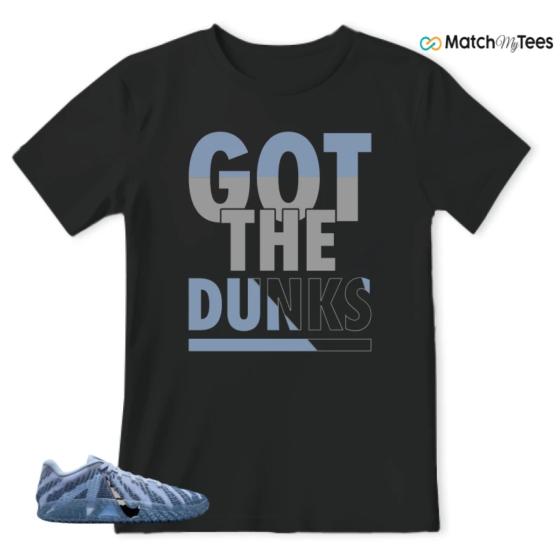 NIKE JA 3 COBALT BLISS SNEAKER Matching Tees t-shirt