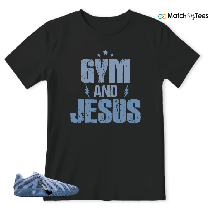 NIKE JA 3 COBALT BLISS SNEAKER Matching Tees t-shirt