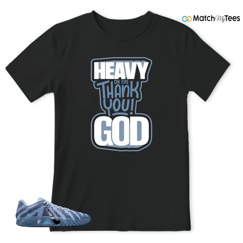 NIKE JA 3 COBALT BLISS SNEAKER Matching Tees t-shirt