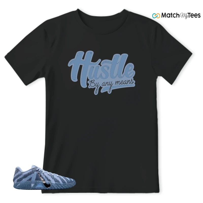NIKE JA 3 COBALT BLISS SNEAKER Matching Tees t-shirt