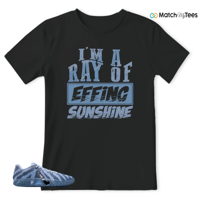 NIKE JA 3 COBALT BLISS SNEAKER Matching Tees t-shirt