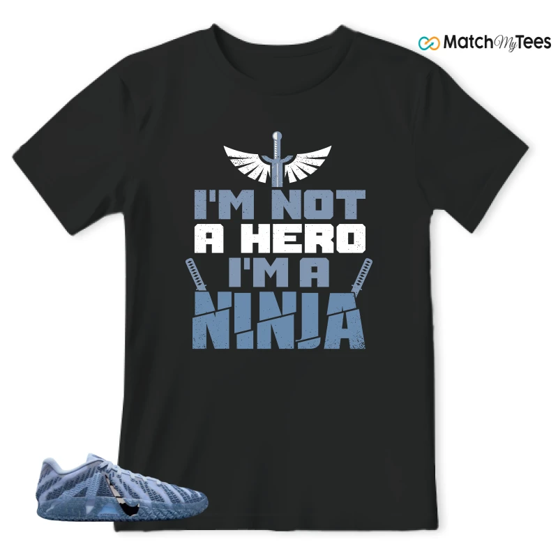 NIKE JA 3 COBALT BLISS SNEAKER Matching Tees t-shirt