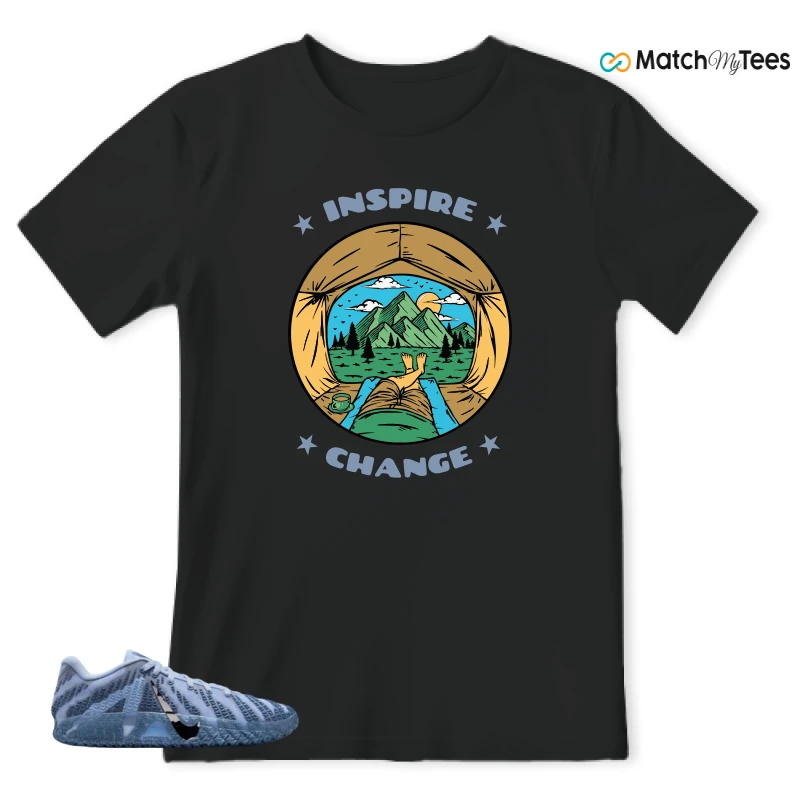 NIKE JA 3 COBALT BLISS SNEAKER Matching Tees t-shirt