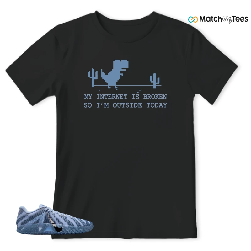 NIKE JA 3 COBALT BLISS SNEAKER Matching Tees t-shirt